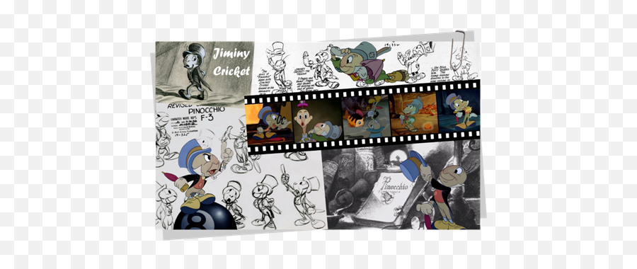 Personnages Disney O Jiminy Cricket Pinocchio - Cartoon Png,Jiminy Cricket Png