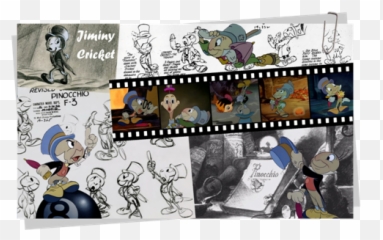 Personnages Disney O Jiminy Cricket Pinocchio - Cartoon Png,Jiminy Cricket Png