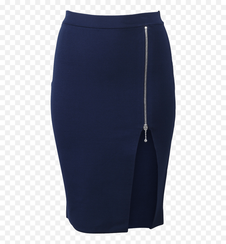 Zip Detail Pencil Skirt Marissa Collections - Miniskirt Png,Skirt Png