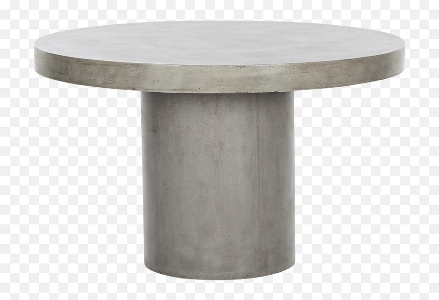 Hd Buttercup - Regent Concrete Dining Table 48 Grey Table Png,Round Table Png