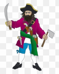 Download Pirate Png Free - Pirate Black Beard Pirate Clipart,Pirate Png