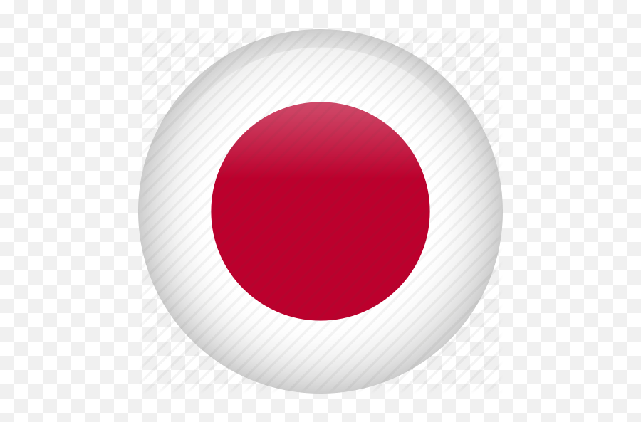 Circle Country Flag Japan Japanese Icon - Circle Japan Flag Icon Png,Japanese Flag Png