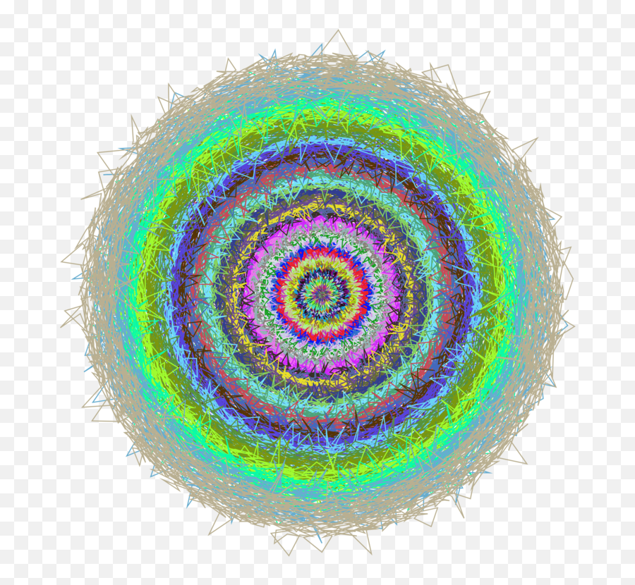 Circle Spiral Crochet Png Clipart - Circle,Lace Circle Png