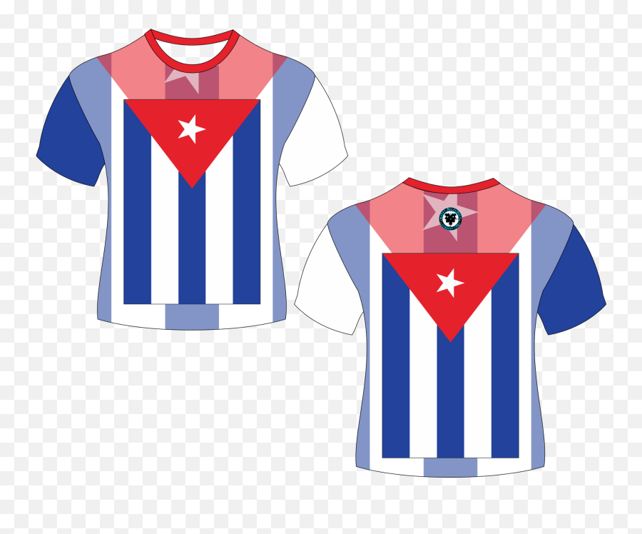 Cuba Country Flag Shirt - Illustration Png,Cuban Flag Png