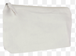 Organic Cotton Bag With Zipper 25x14 - Pouch png