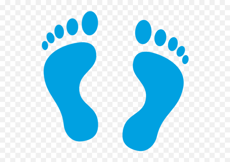Feet Clipart Blue Foot - Bare Feet Clipart Png,Foot Png