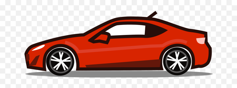 Phantom Open Emoji 1f697 - Sport Car In Red Background Png,Car Emoji Png