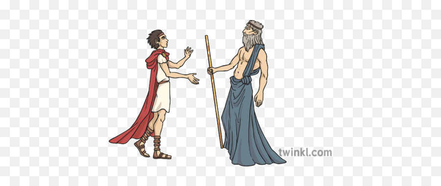 Orpheus Talking To Hades Illustration - Orpheus Talking To Hades Png,Hades Png