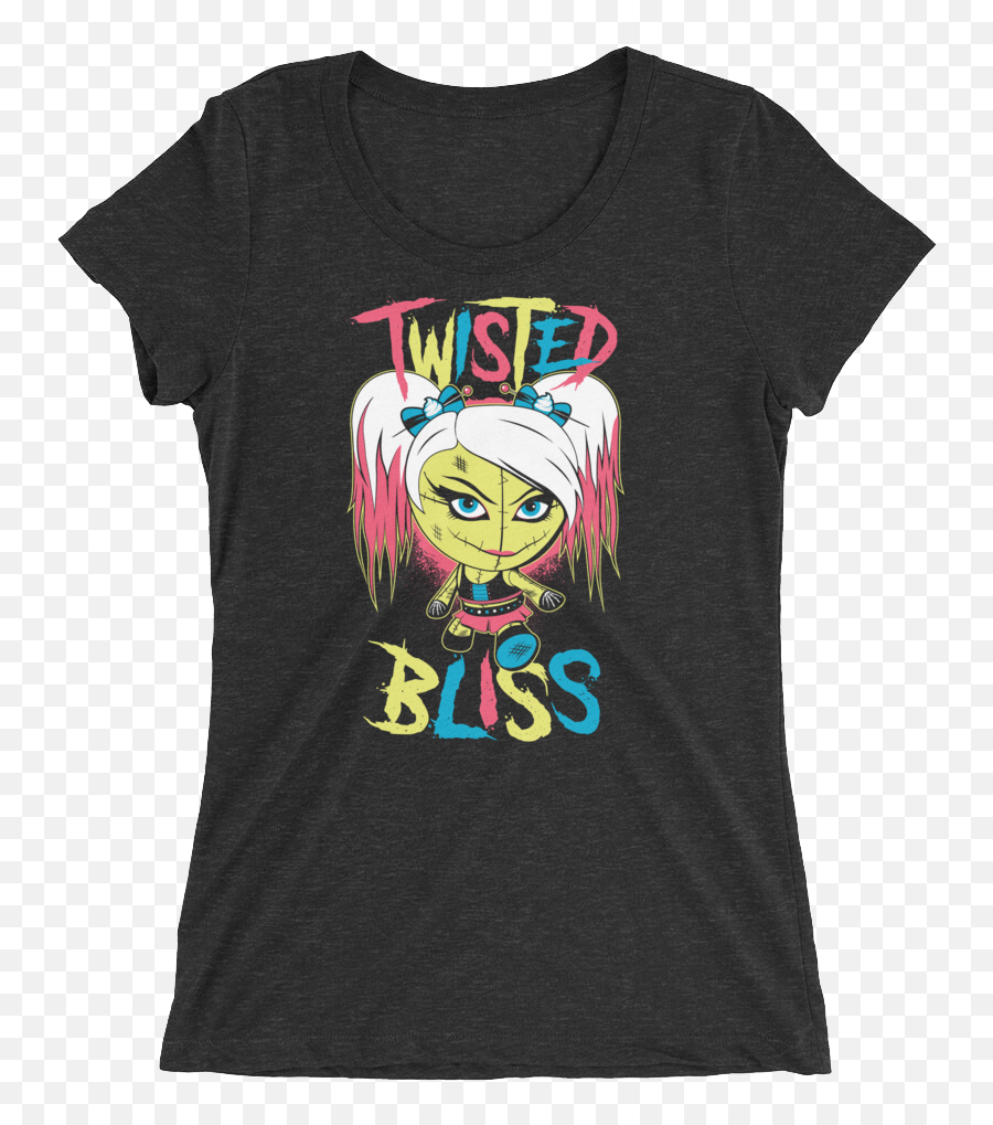 Alexa Bliss Mirror Womenu0027s Tri - Blend Tshirt Wwe Custom Tees Girl Png,Alexa Bliss Png