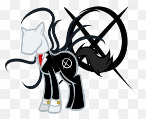 My Little Pony Slender Man Xd - png