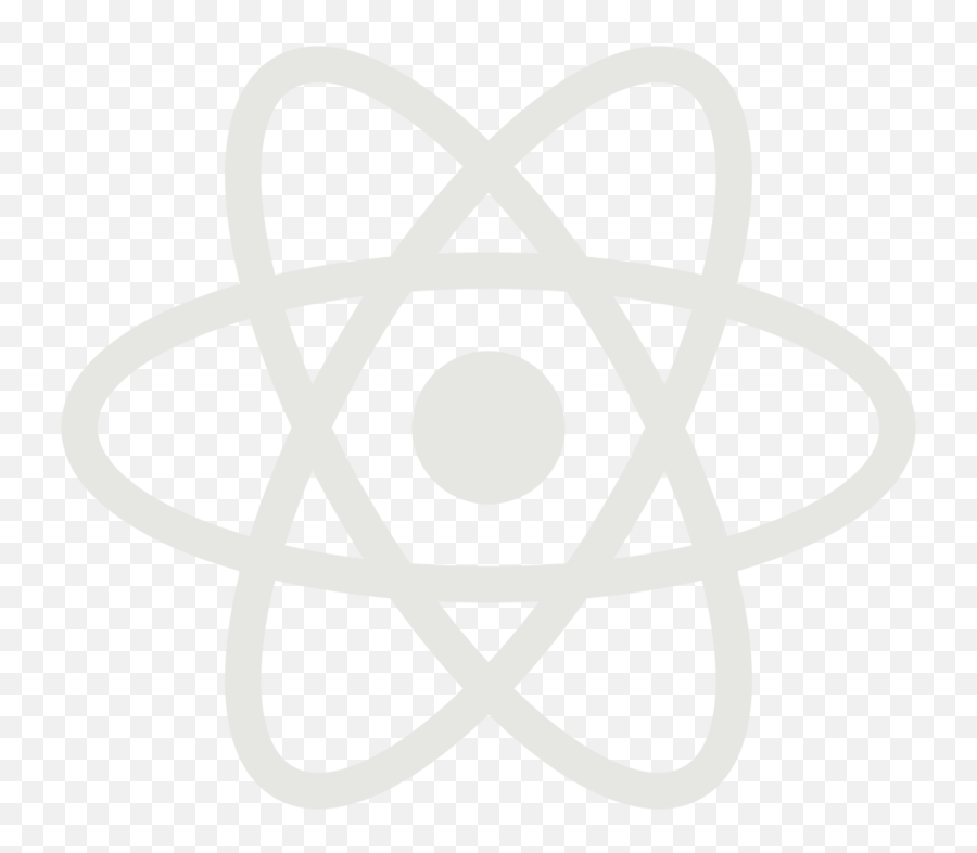 React Native Logo White - React Native Black Logo Png,React Logo Png