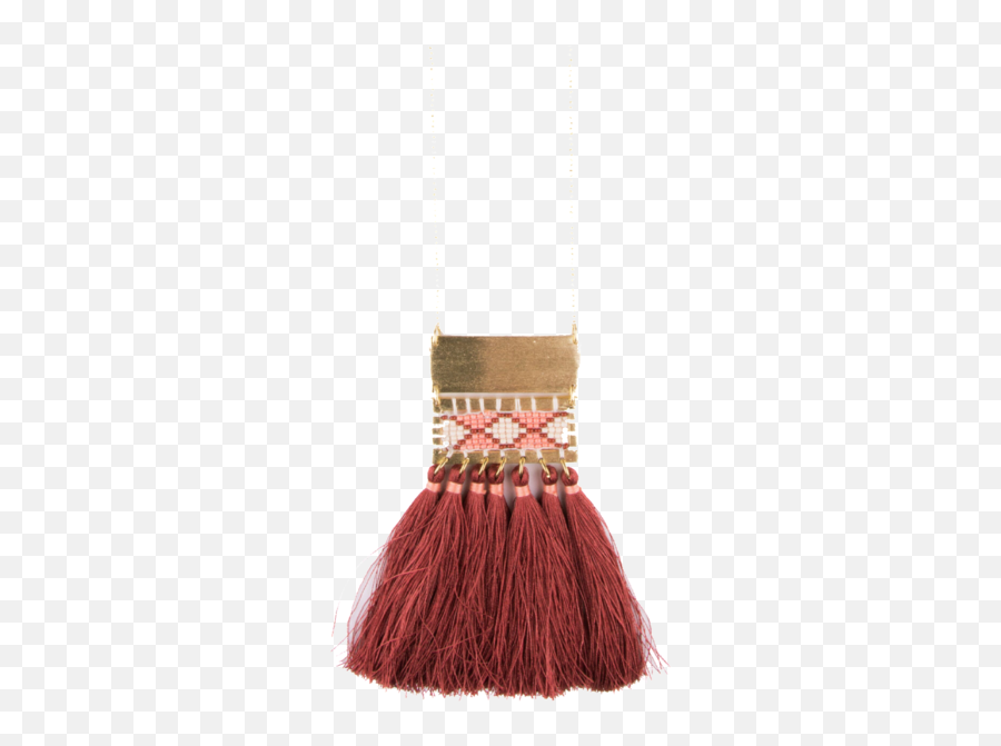 Download Boho Tassel Necklace Rose - Tassel Png Image With Dyed,Tassel Png