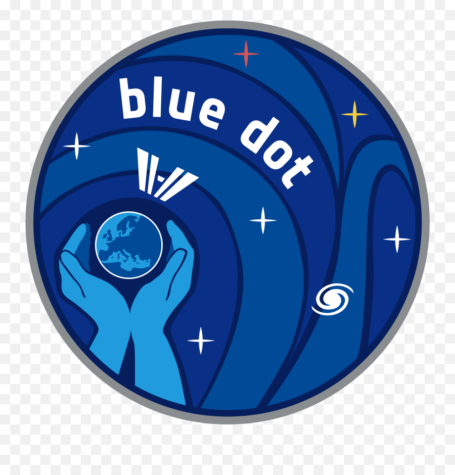 Blue Dot Mission Logo U2013 Alexander Gerstu0027s Horizons Blog - Alexander Gerst Blue Dot Png,Public Domain Logos