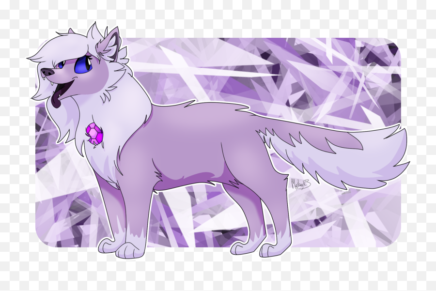 Commission For A User Who Asked Amethyst As Wolf - Steven Universe Amethyst Wolf Png,Steven Universe Amethyst Png