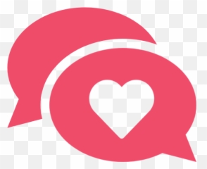 Free Online Peach Heart Love - Dialog Like Vector Png
