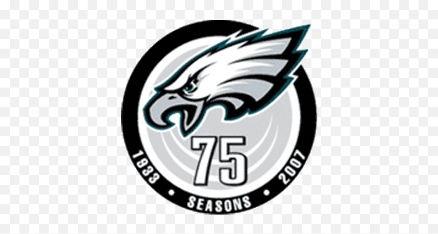 Philadelphia Eagles Anniversary Logo - Philadelphia Eagles 75th Anniversary Logo Png,Philadelphia Eagles Logo Image