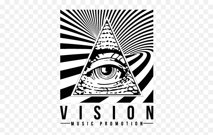 Vision Music Promotion Pr - Vision Png Logo Illuminati,Soundcloud Logo Black