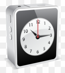 Clock Icon - 3d png