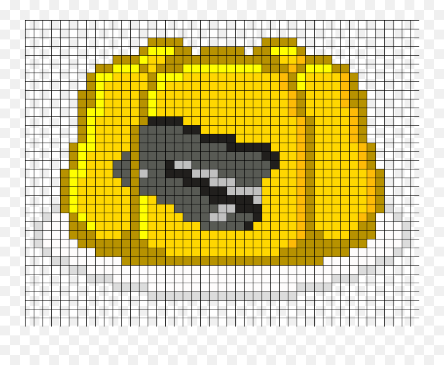 Stapler In Jello Perler Bead Pattern Sprites Misc - Office Perler Bead Patterns Png,Bead Icon