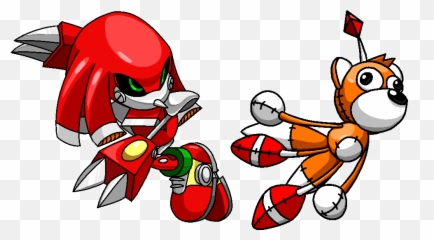 Metal Knuckles Tails Doll - Sonic R png