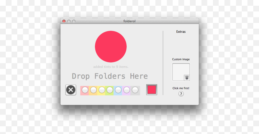 Folderol Review Add Color To Your Os X Finder Folders - Dot Png,Color Picker Icon