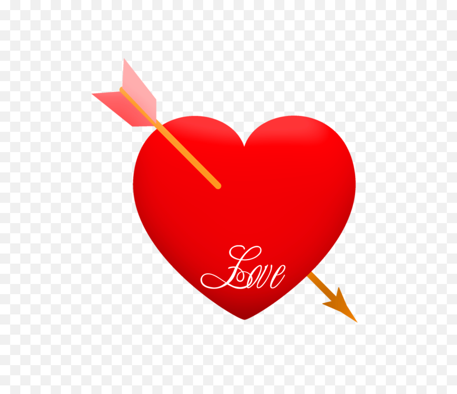 Heart Arrow Png U2013 Vectorskey - Valentines Hearts Transparent Background,Love Arrow Png