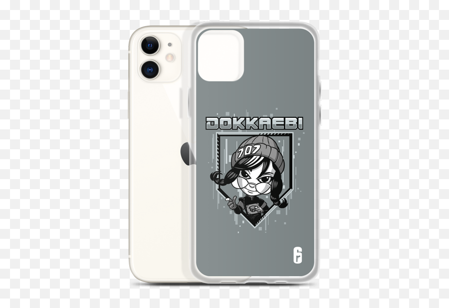 New Six Siege Chibis Gear Ready For Deployment - Mobile Phone Case Png,Phone With Arrow Icon Samsung