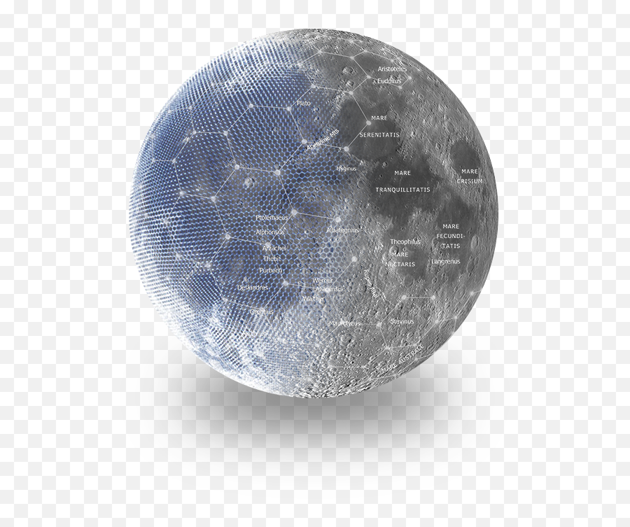 Moon Blockchain Lunar Land Registry - Dot Png,Lunar Goddess Diana Icon