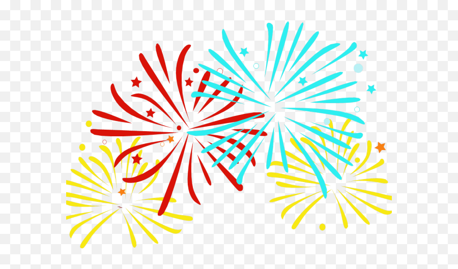 Fireworks Png Transparent Background - Cartoon Fireworks Transparent Background,Fireworks Transparent Background