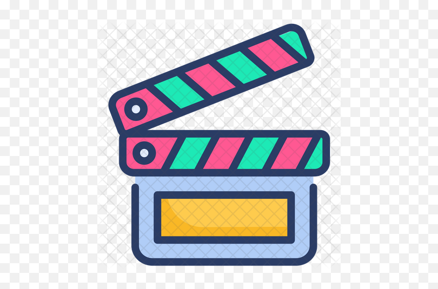 Clapperboard Icon - Clip Art Png,Clapper Board Png