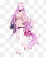 Medusa And Fate 2 More Drawn By Mikkat Danbooru - Medusa Rider Fanart Casual Png,Fate Icon