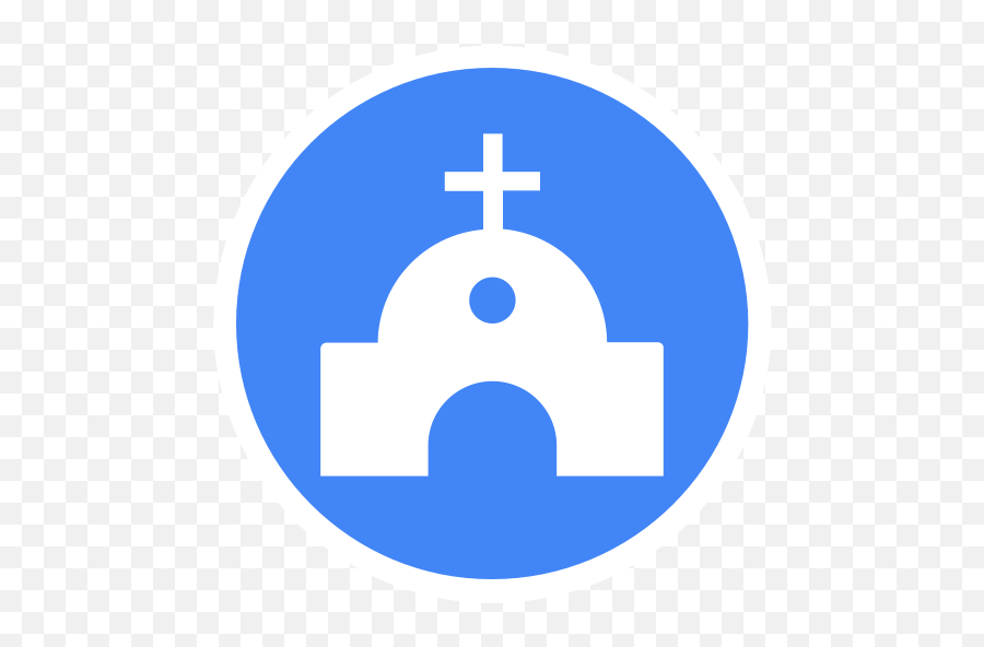 Grosse Pointe Congregational Church The - The Little Blue Book Church Icon Circle Png,Icon For Church