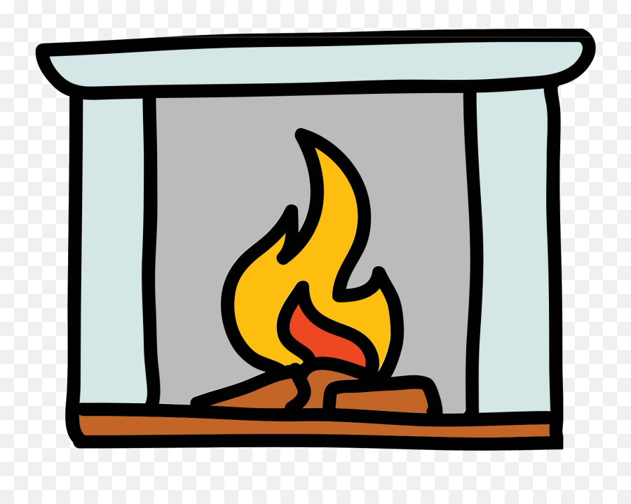 Fireplace Icon Clipart - Full Size Clipart 2735680 Transparent Background Fireplace Cartoon Png,Icon Fireplaces