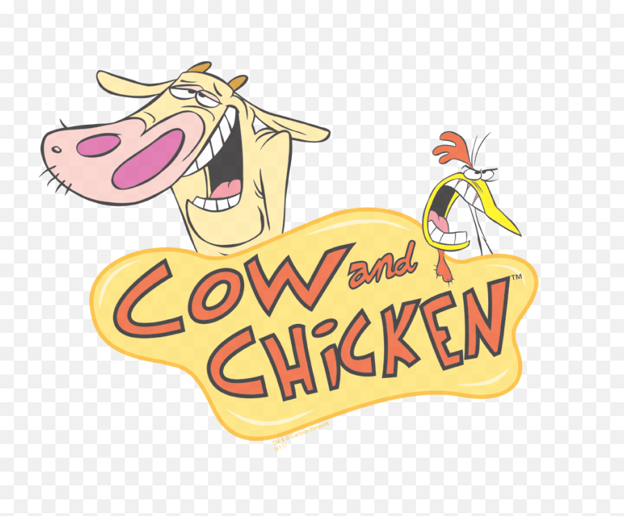 Cow And Chicken - Cow And Chicken Logo Png,Cow Logo
