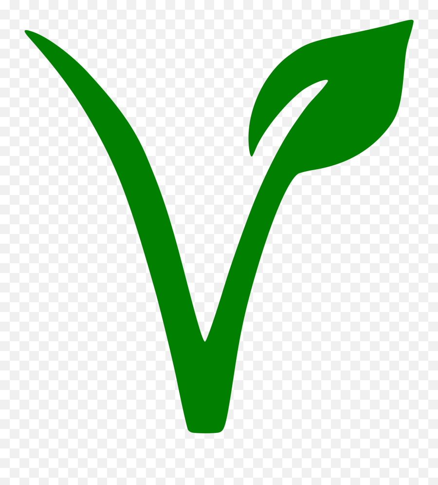 Vegetarian Sign Logos - Vegetarian Symbol Png,V Logos