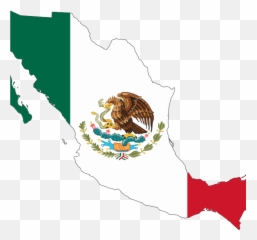 Mexican Flag Clipart Art Free - Mexico Country With png