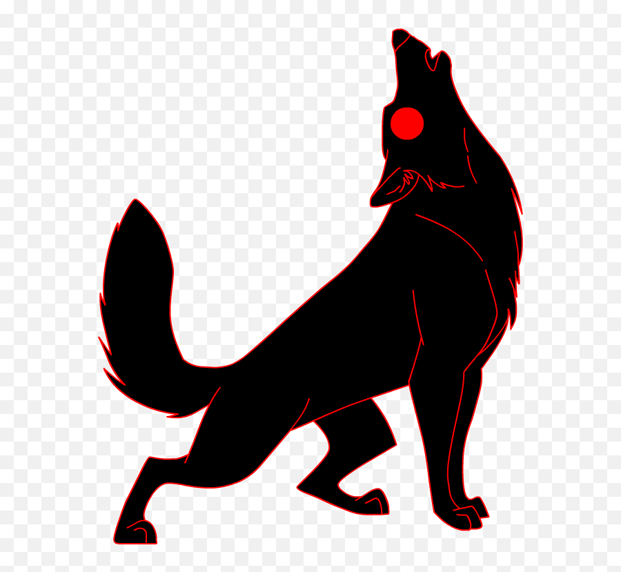 Clip Art - Wolf Howling Art Png,Howling Wolf Png