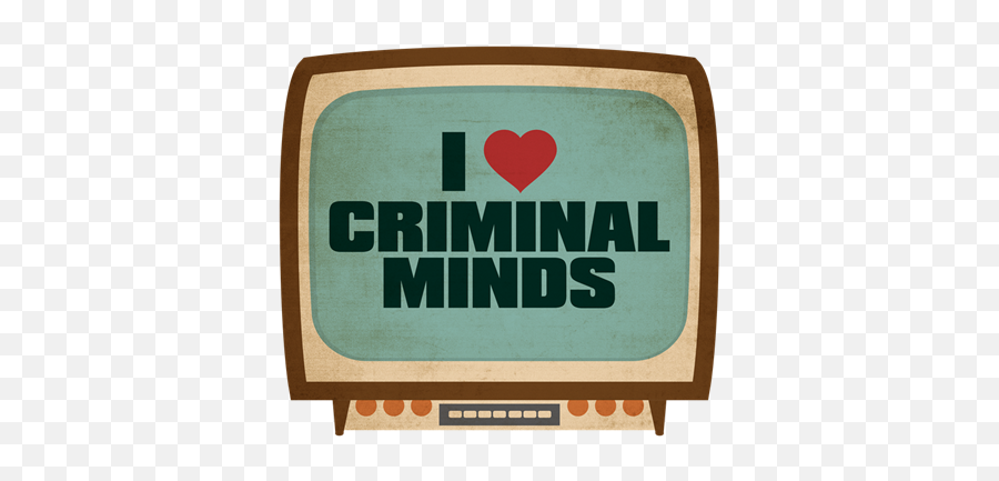Retro I Heart Criminal Minds - Menu0027s Shirts Whee Tv Heart Png,Criminal Minds Logos
