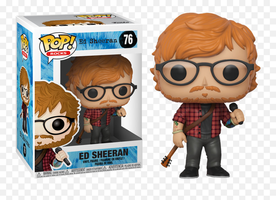 Download Pop Rocks Ed Sheeran - Ed Sheeran Funko Pop Png,Ed Sheeran Png