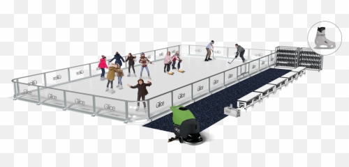 Synthetic Ice Rink - Ice Rink Png,Hockey Rink Png
