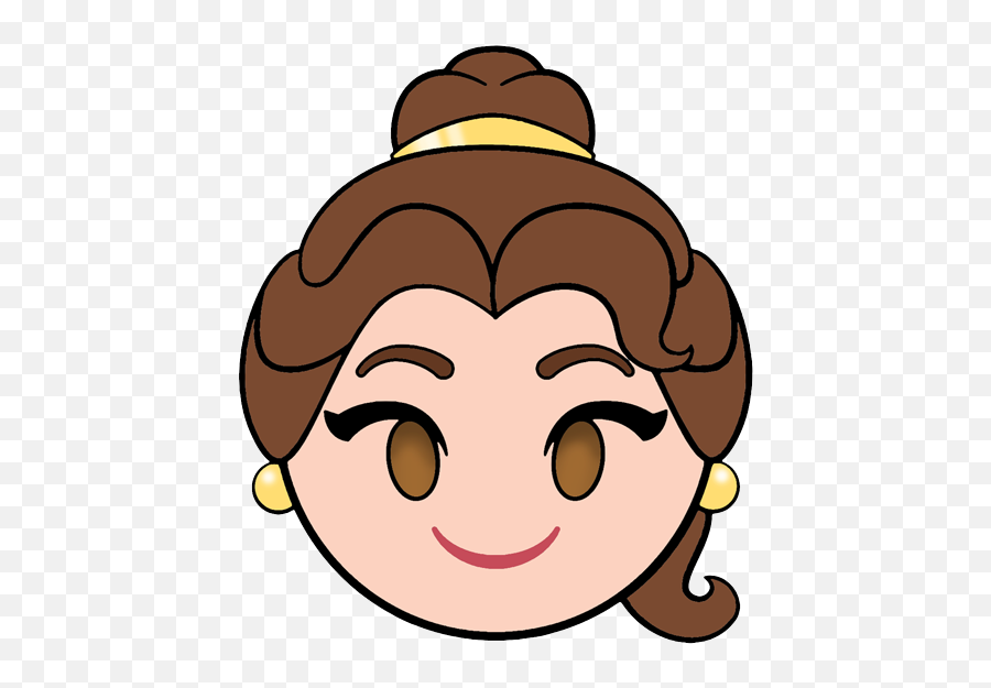 Emoji Clipart Disney - Disney Emoji Belle Png,Bell Emoji Png