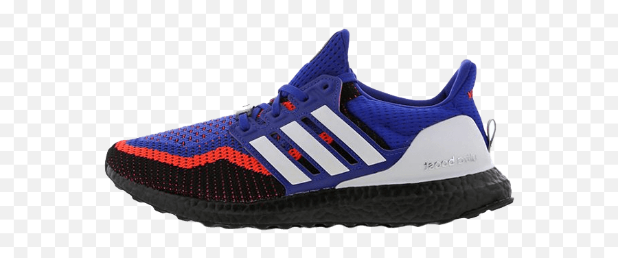Adidas Ultra Boost Blue Red Shoes - Ultraboost Dna Black White Png,Logo Adidad