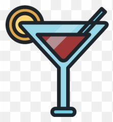 Cocktail Png Icon - Clip Art,Cocktail Png