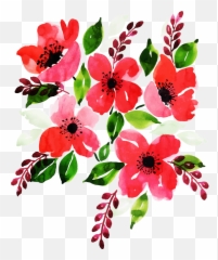 Free Png Downloads - Aquarela Primavera,Florals Png