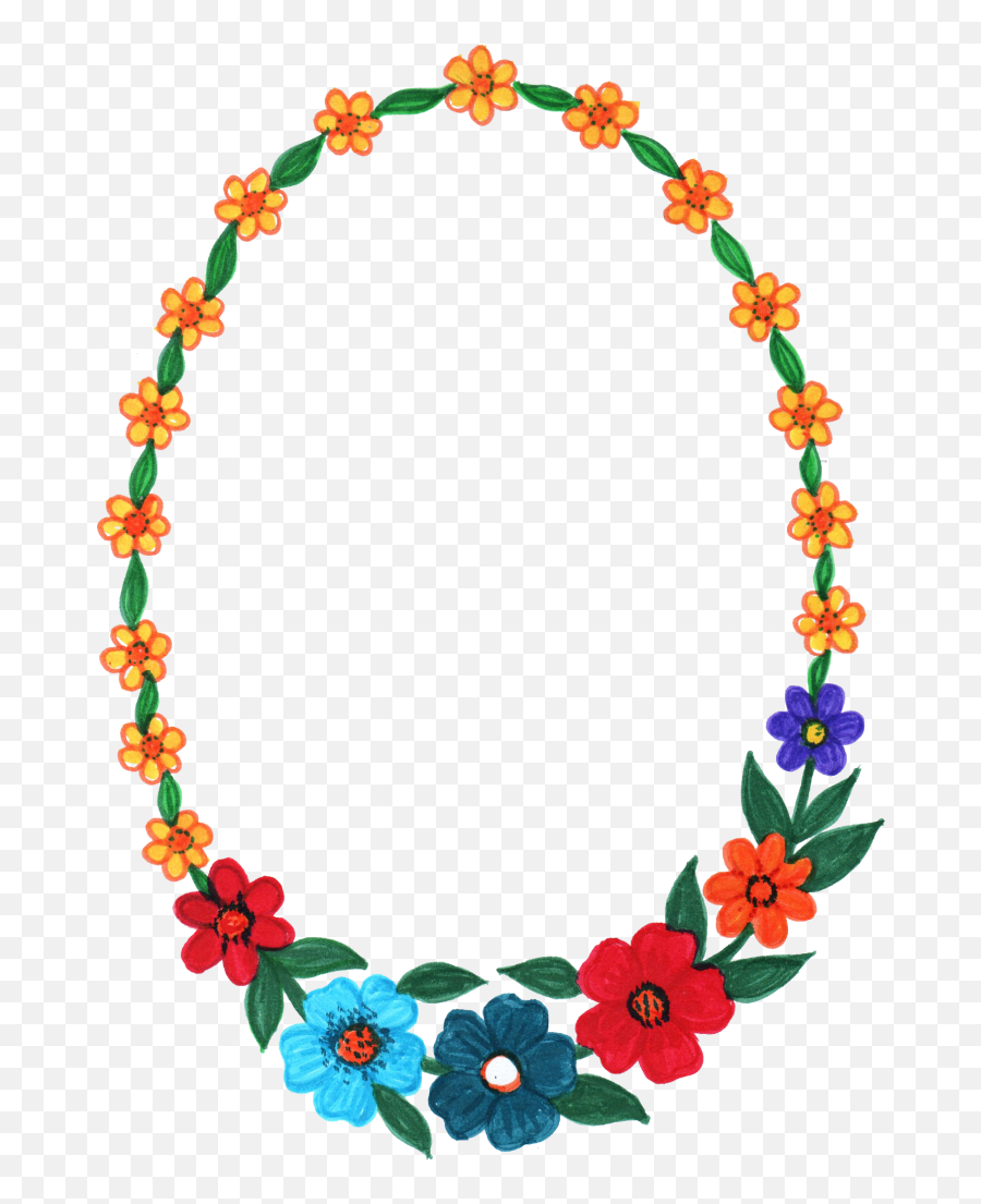 10 Oval Flower Frame Transparent - Death Photo Frame Hd Png,Png Image Format