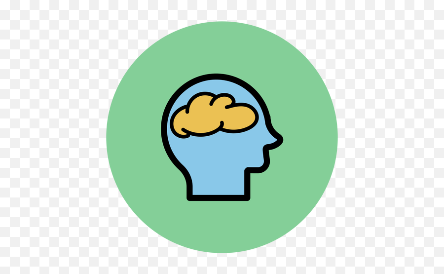 Head With Brain Icon - Icono Cerebro Png,Brain Vector Png