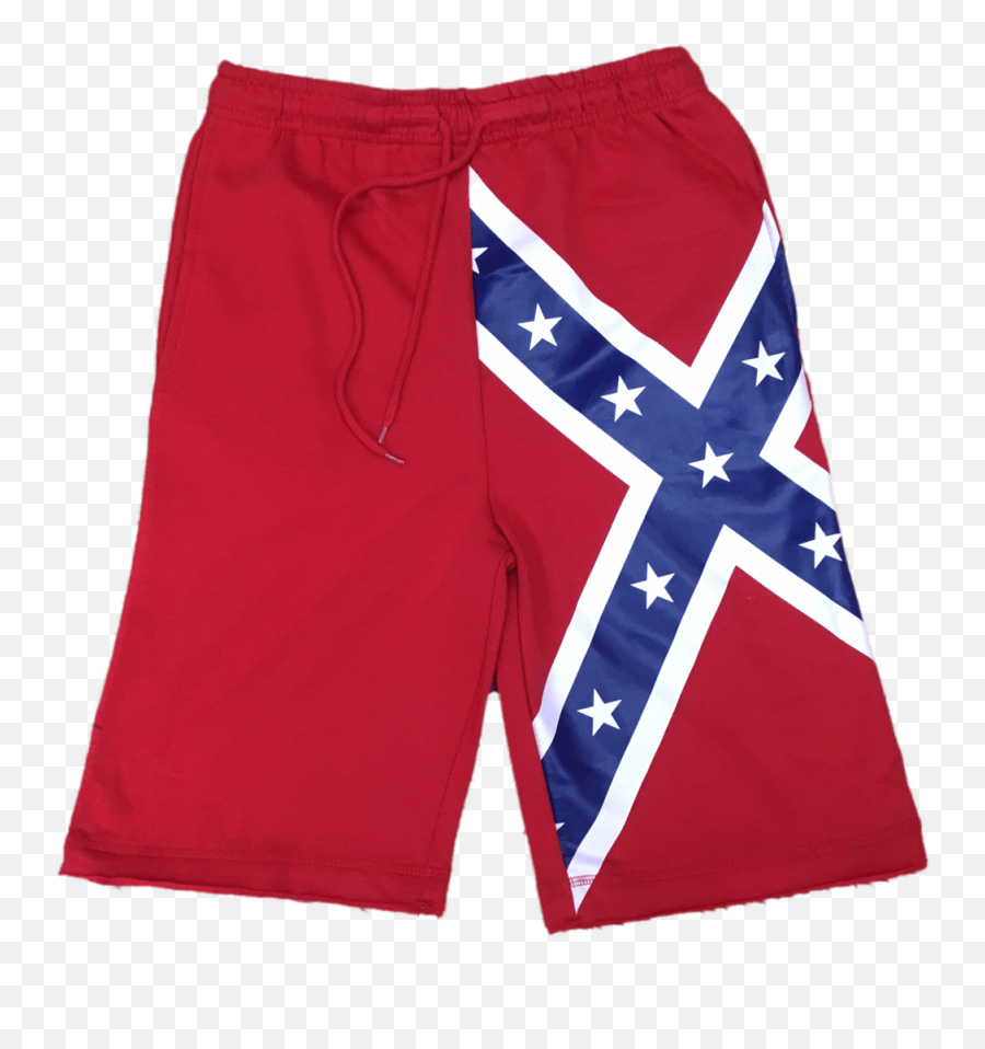 Confederate Flag Cotton Shorts - Confederate Flag Shorts Mens Png,Confederate Flag Png