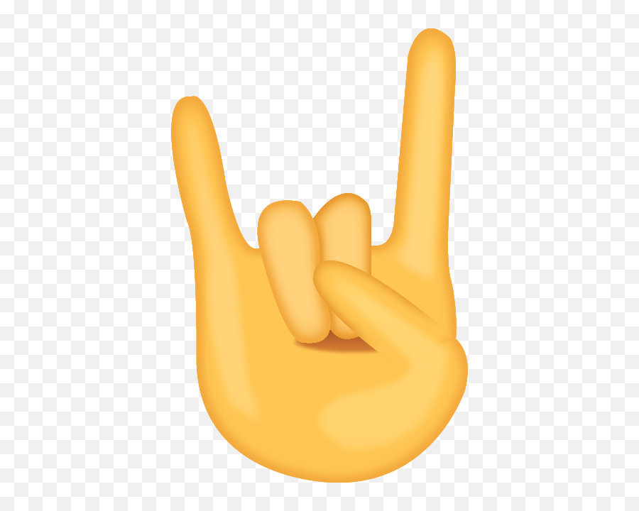 Signs Vector Rock N Roll Transparent - Rock On Emoji Png,Rock And Roll Png