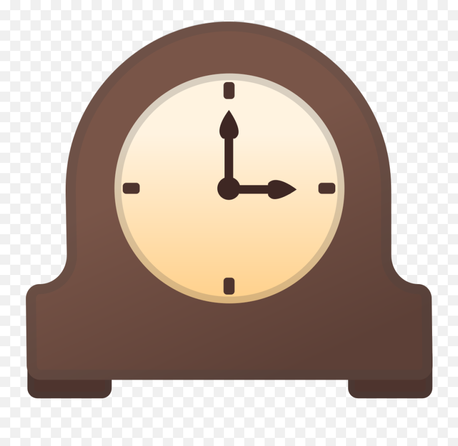 Mantelpiece Clock Icon Noto Emoji Travel U0026 Places Iconset - Clip Art Mantelpiece Clock Png,Clocks Png
