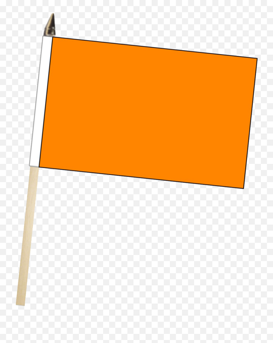 Plain Orange Flag Png Clipart All - Orange Flag Clip Art,Plain Png
